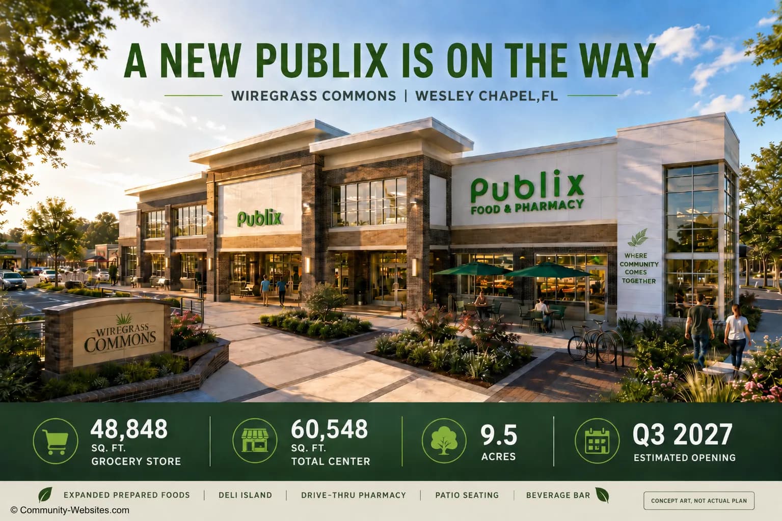 New Publix Coming to Wiregrass Ranch Area