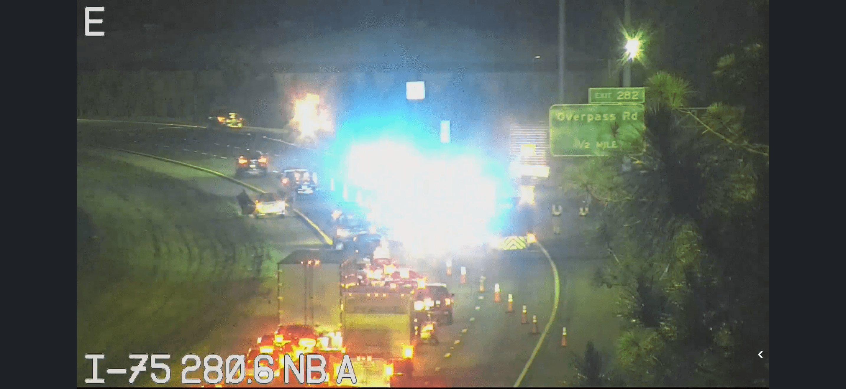 Fatal Crash Causes Major Delays on I-75 in Wesley Chapel